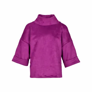 بلوز آستین بلند زنانه بادی اسپینر مدل 4711 کد 1 رنگ بنفش