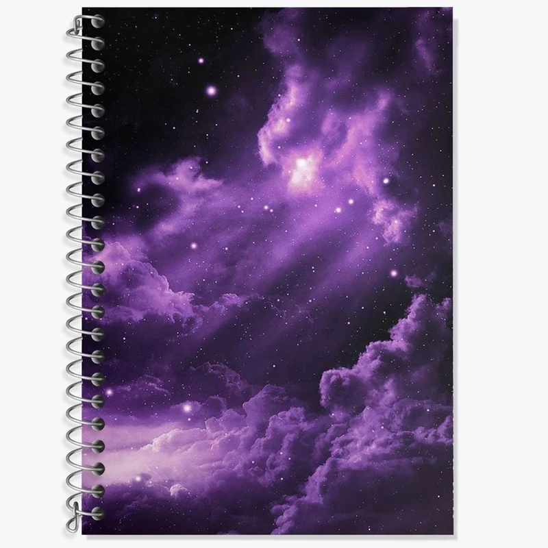 دفتر لغت 50 برگ خندالو مدل کهکشان و سیاره ها کد 25374