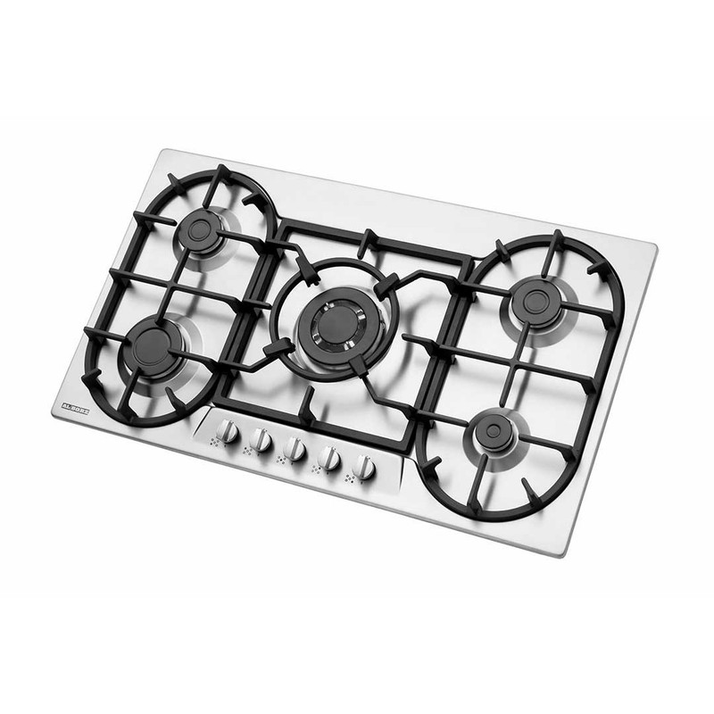 اجاق گاز صفحه‌ای پنج شعله استیل البرز مدل S5955