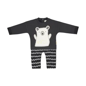 ست تی شرت و شلوار نوزادی رابو کد 1322