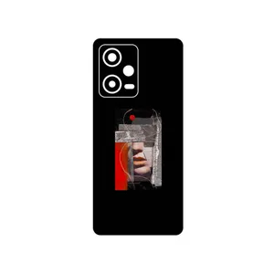 MAHOOT Collage of Mouth Cover Sticker for Xiaomi Redmi Note 12 Pro