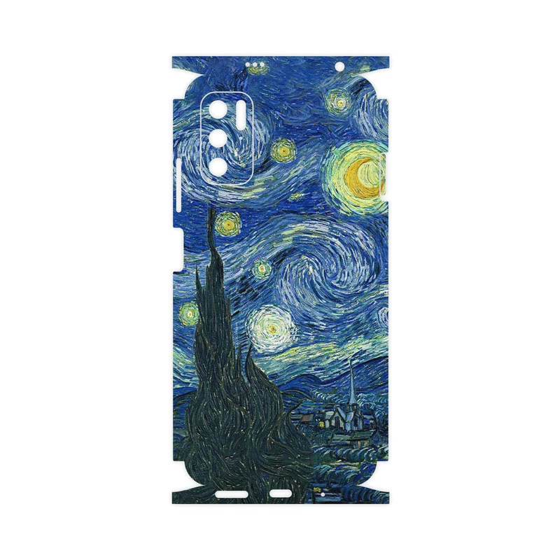 برچسب پوششی ماهوت مدل The Starry Night of van Gogh-FullSkin مناسب برای گوشی موبایل شیائومی Redmi Note 11SE