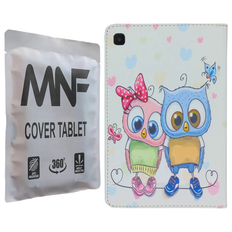 کیف کلاسوری ام ان اف طرح دخترانه جغد فانتزی کد M-251 مناسب برای تبلت سامسونگ Galaxy Tab A 10.1 2019 T510 / T515