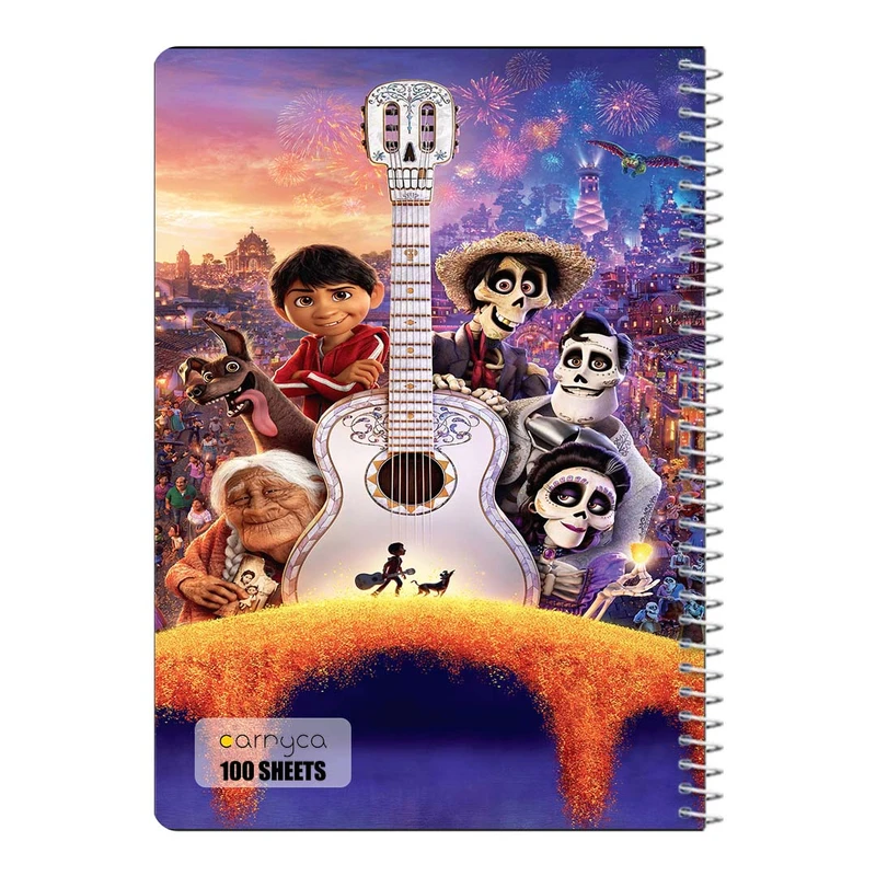دفتر مشق 100 برگ سیمی کارنیکا طرح کوکو Coco کد 14750