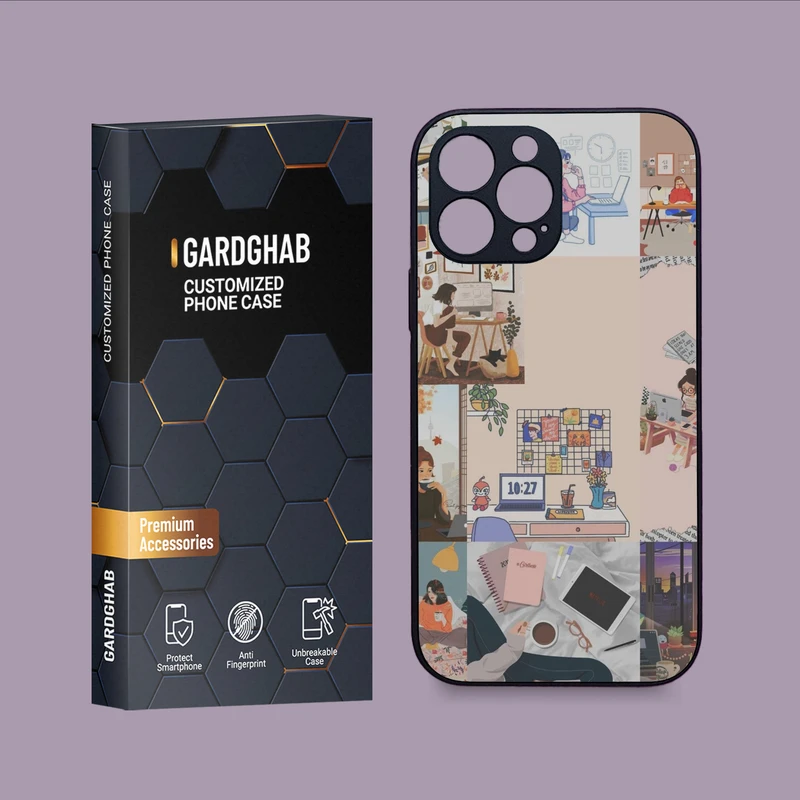 کاور گارد قاب مدل دخترانه مناسب برای گوشی موبایل اپل iPhone 12 Pro Max