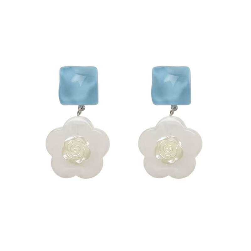 گوشواره دخترانه مدل گل Th549