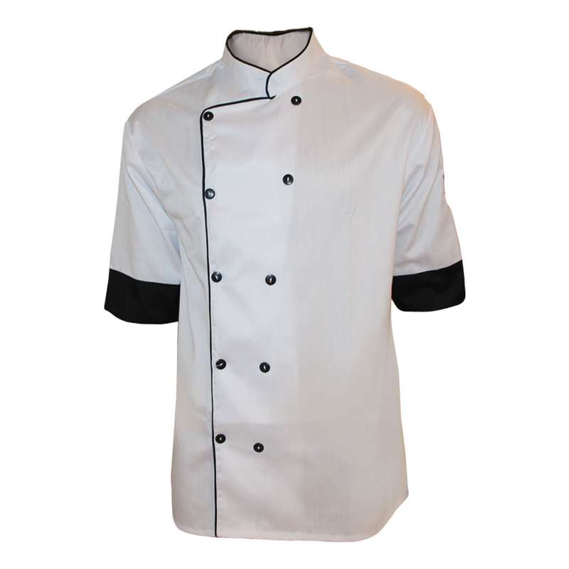 لباس کار مدل 2 IGD Chef رنگ سفید لباس کار مدل 2 IGD Chef رنگ سفید