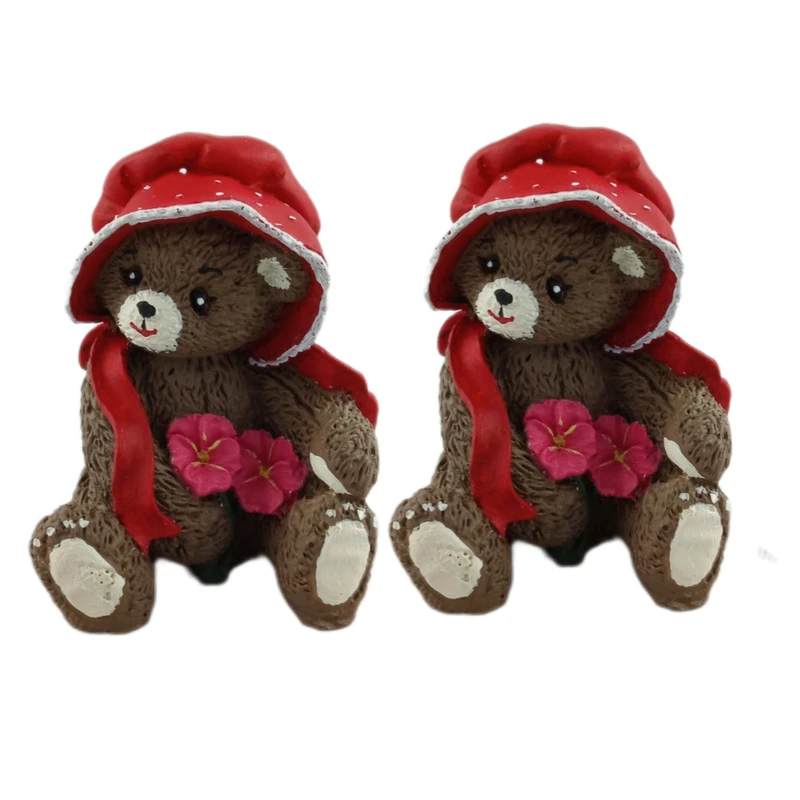 ابزار کادویی مدل خرس طرح کلاهدار مجموعه 2 عددی