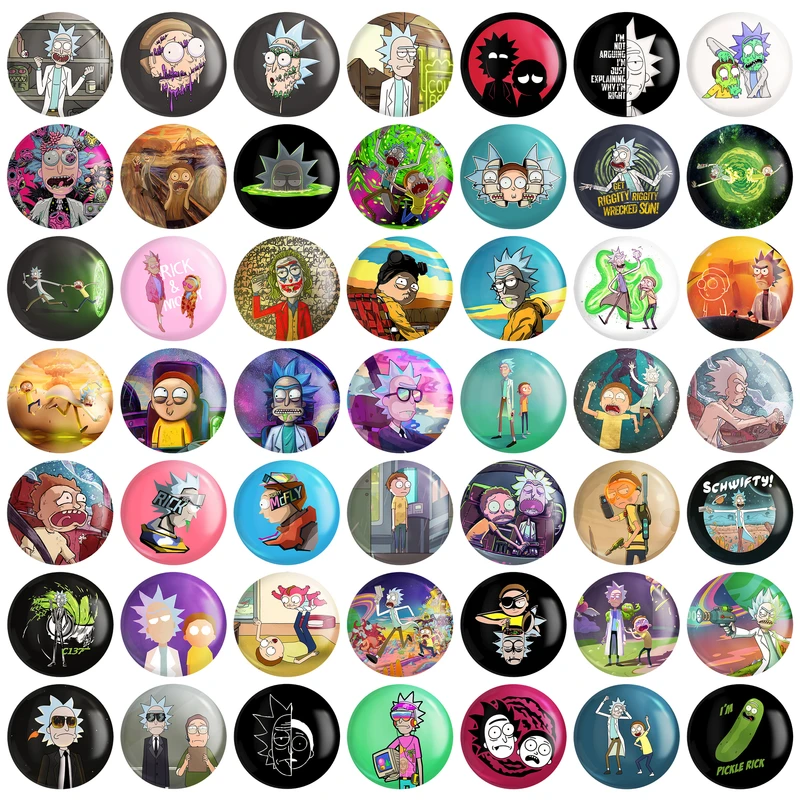 پیکسل خندالو مدل ریک و مورتی Rick and Morty کد 107 بسته 49 عددی