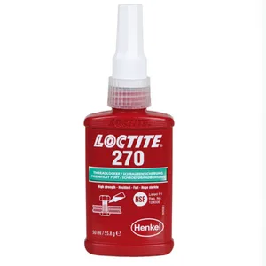 چسب قفل رزوه لاکتایت کد 270 حجم 50 میلی لیتر بسته 12 عددی