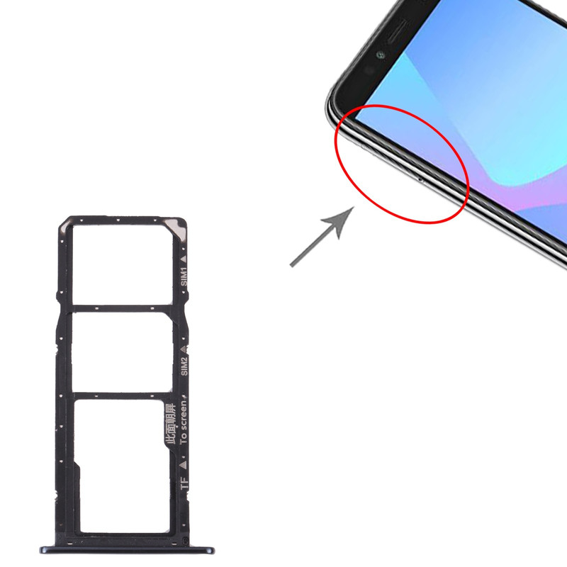 خشاب سیم کارت مدل ATU-L42 Black مناسب برای گوشی موبایل هوآوی Y6 Prime 2018