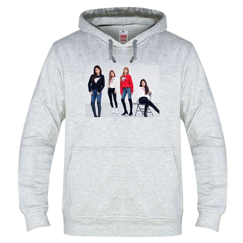 هودی زنانه طرح بلک پینک کد 110