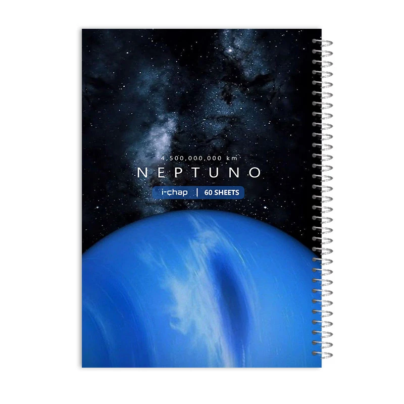 دفتر شطرنجی 60 برگ آی چاپ مدل نپتون کد 925