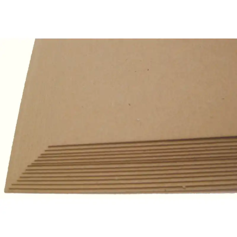 تخته چوب مدل فیبر خام 20 در 30 کد 3 میل بسته 10 عددی