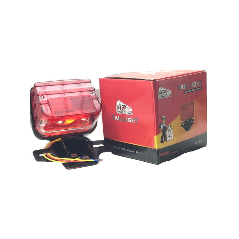 چراغ خطر موتور سیکلت پی اس تی مدل TAIL LIGHT AB 170