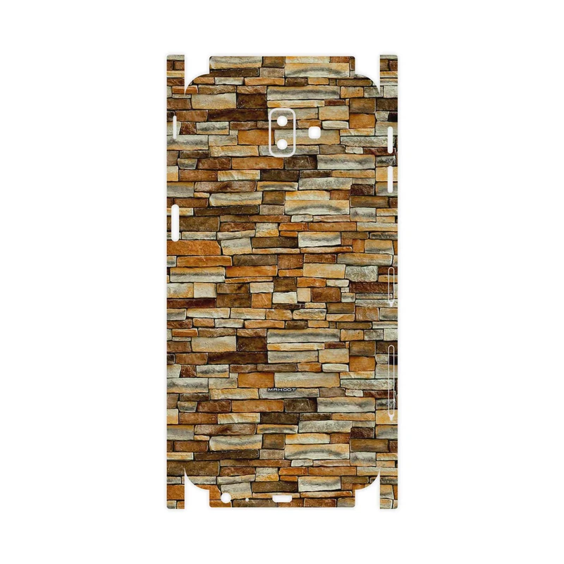 برچسب پوششی ماهوت مدل brickwall-FullSkin مناسب برای گوشی موبایل سامسونگ Galaxy J6 Plus