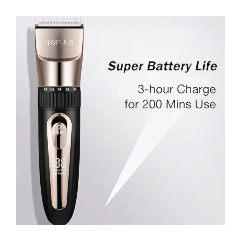 عکس شماره 2 : ست ماشین اصلاح موی صورت و بدن شارژی توفولز مدل g-9932