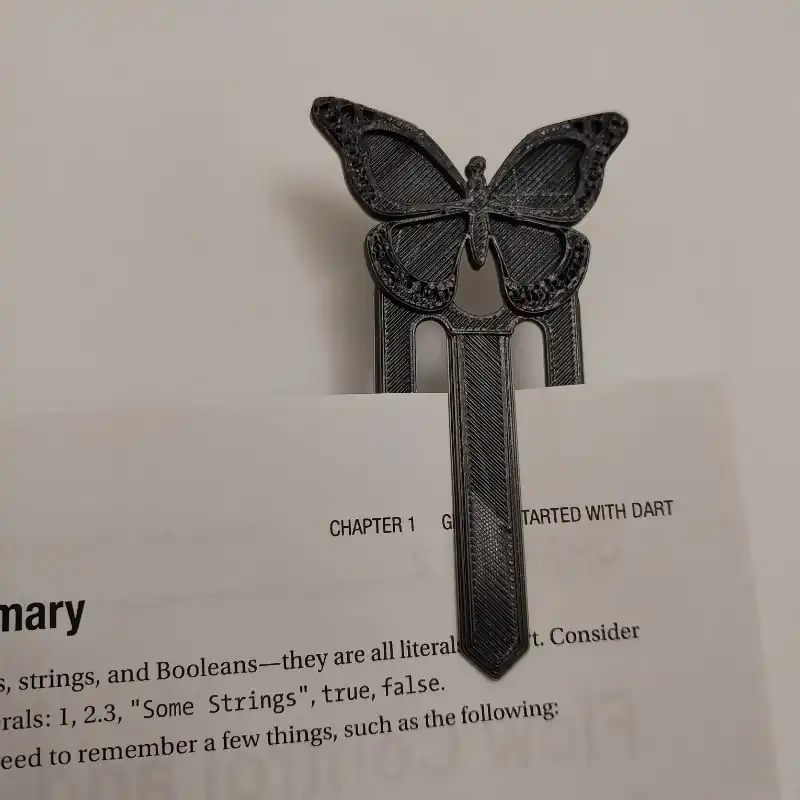 گیره نگهدارنده صفحه کتاب مدل پروانه