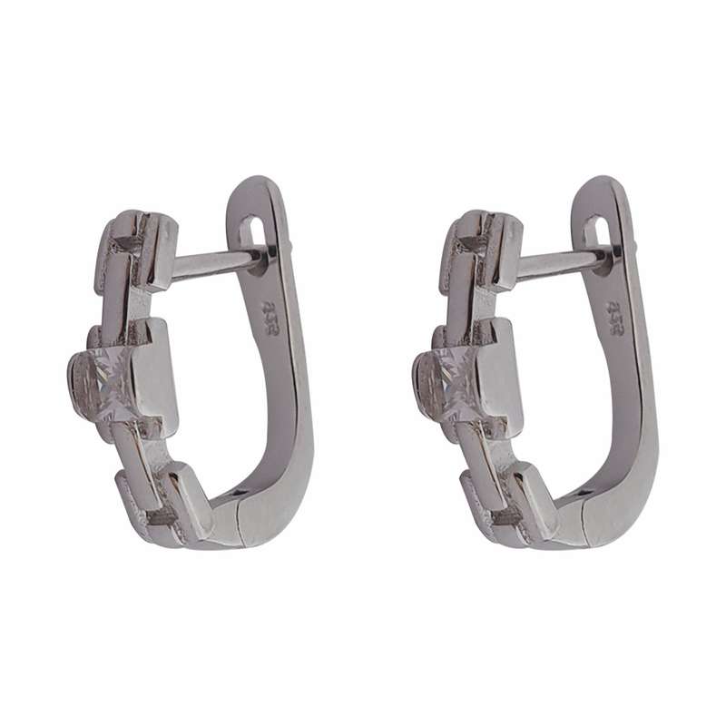 گوشواره نقره زنانه مدل G184 گوشواره نقره زنانه مدل G184