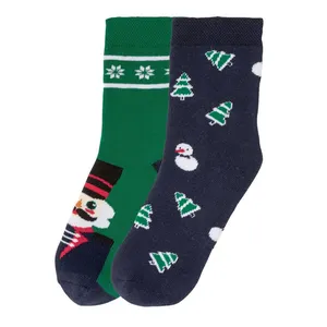 جوراب ساق بلند دخترانه پیپرتس مدل 211 مجموعه دو عددی