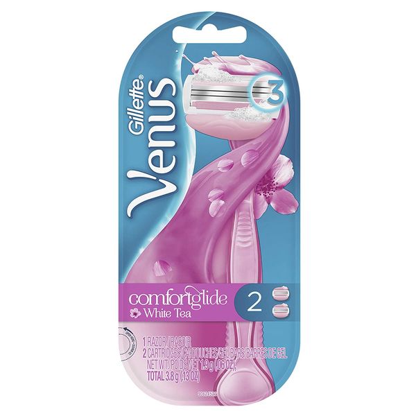 خود تراش و تیغ یدک ژیلت مدل venus comfortglide خود تراش و تیغ یدک ژیلت مدل venus comfortglide
