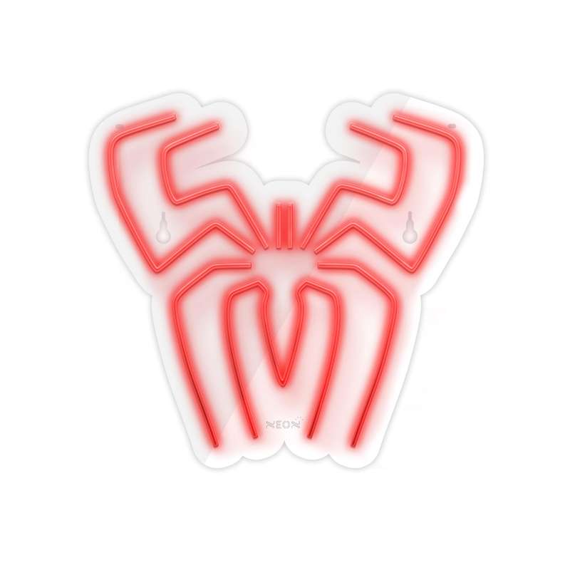 چراغ دیواری نئون دیزاین طرح Spider-GL_RD