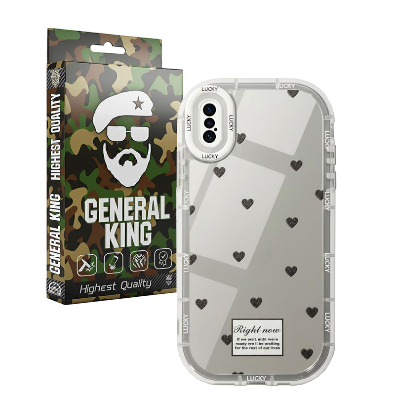 کاور ژنرال کینگ مدل GHALBS مناسب برای گوشی موبایل اپل iPhone X/Xs
