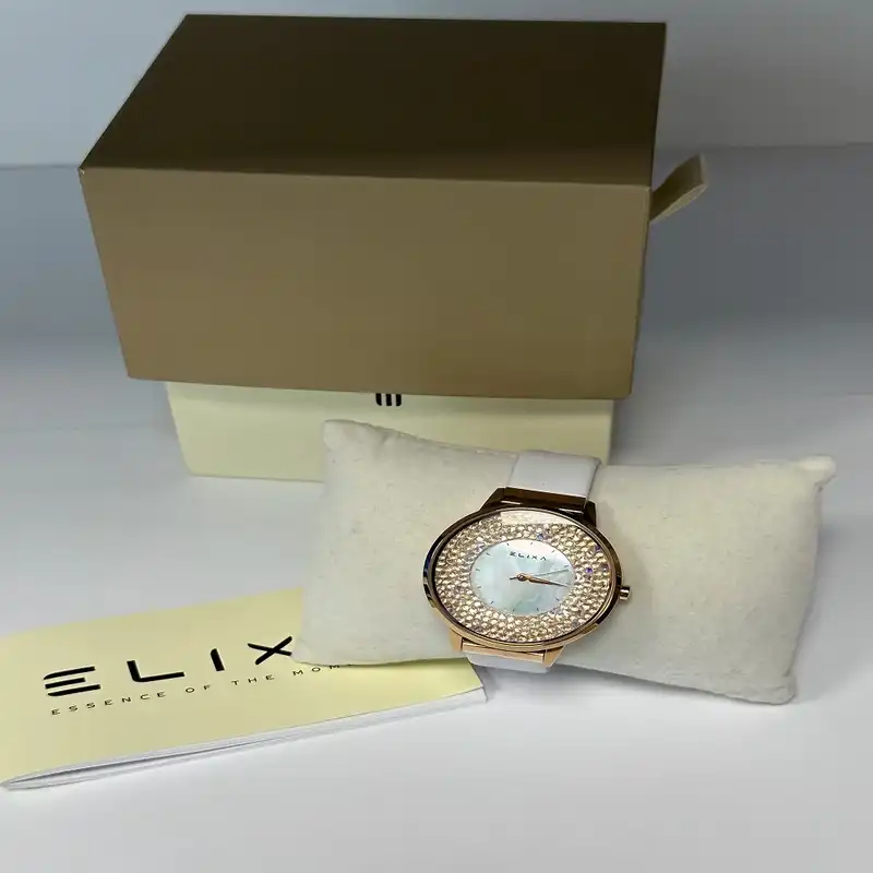 ساعت مچی عقربه ای زنانه الیکسا مدل E114_L463