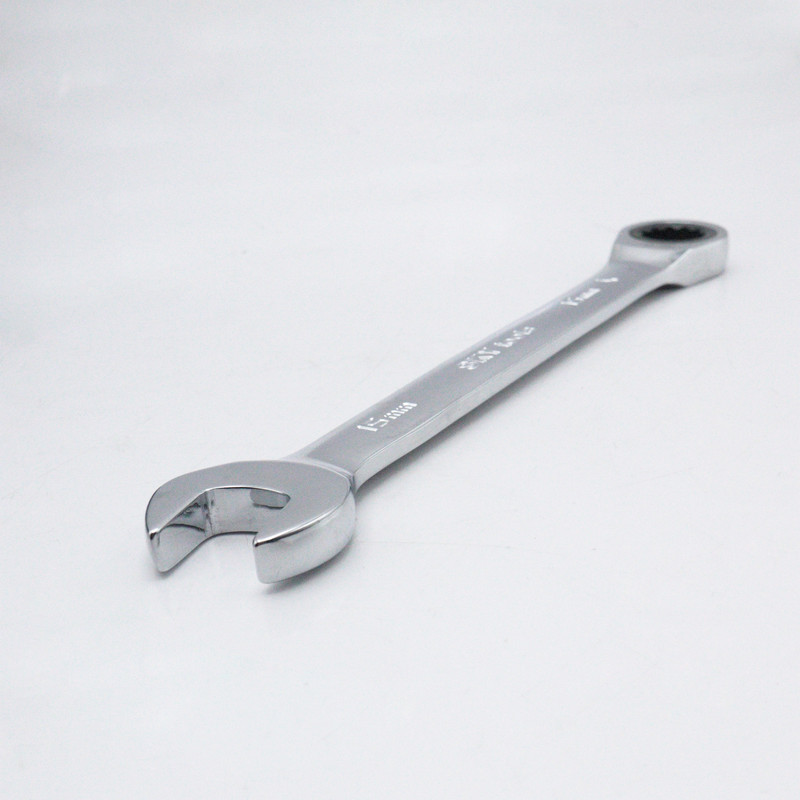 آچار یکسر تخت و یکسر رینگی اسکای جغجغه ای مدل YP-SIZE015 سایز 15 میلی متر