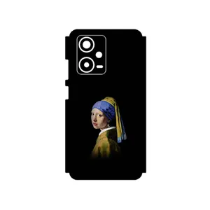 MAHOOT Girl with a Pearl Earring of Vermeer Cover Sticker for Xiaomi Redmi Note 12 Pro Plus