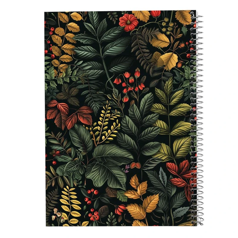 دفتر شطرنجی 50 برگ مدوپد طرح گل کد DF15926