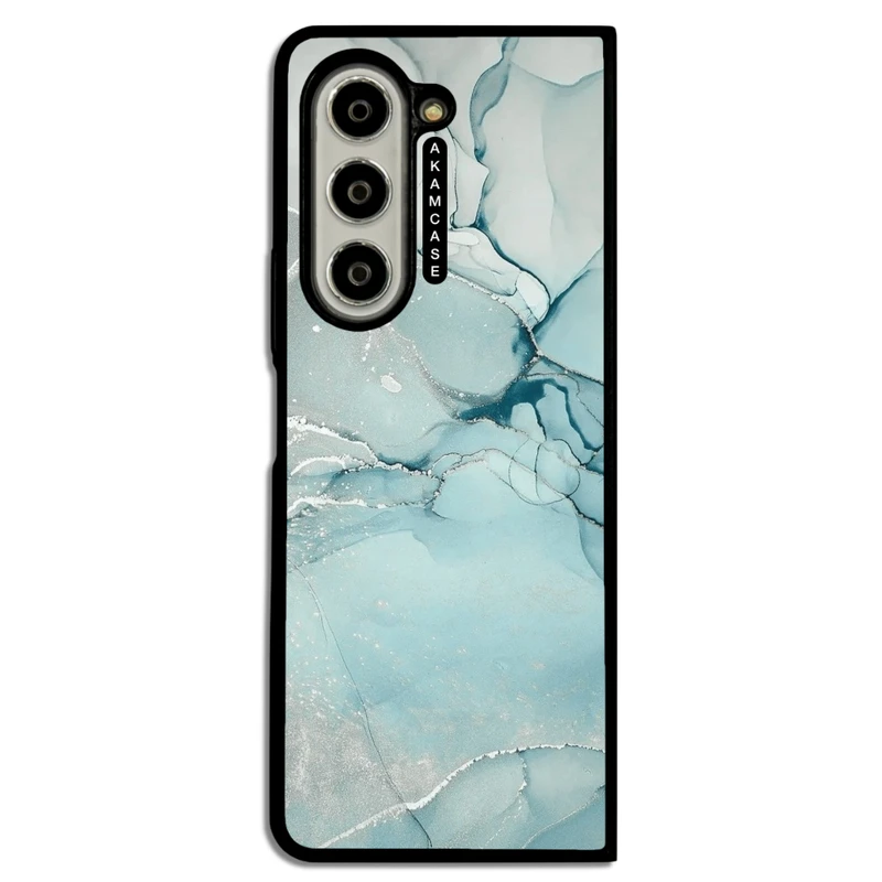 کاور آکام مدل AMC-WSGZFOLD5-MARBLE-23 مناسب برای گوشی موبایل سامسونگ Galaxy Z Fold 5