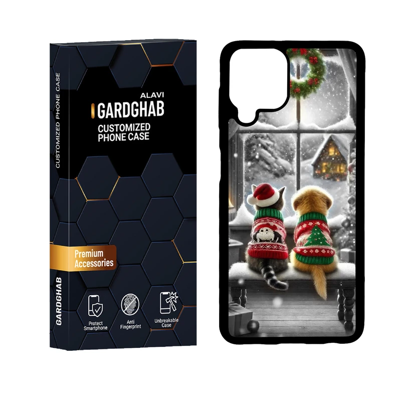 کاور گارد قاب علوی دورژله ای مدل هنری مناسب برای گوشی موبایل سامسونگ Galaxy A22 4G