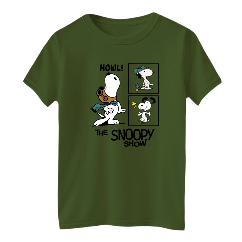 تی‌شرت آستین کوتاه لانگ یقه گرد بچگانه مدل استوپی کد 4