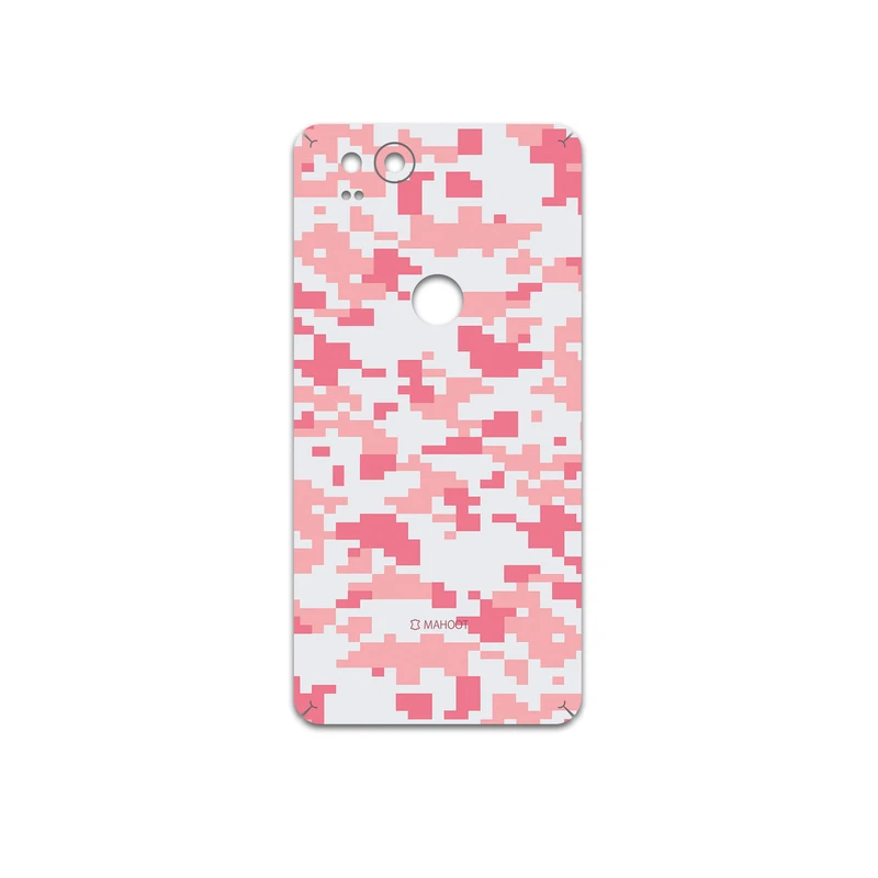 برچسب پوششی ماهوت مدل Army-Pink-pixel مناسب برای گوشی موبایل گوگل Pixel 2