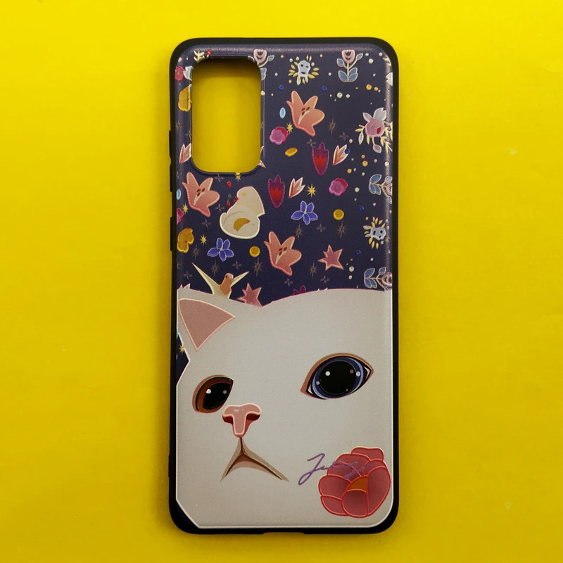 کاور مدل گربه کد 03 مناسب برای گوشی موبایل سامسونگ Galaxy S20 plus