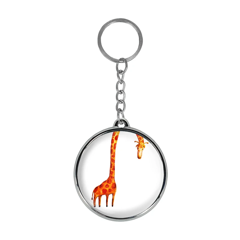 جاکلیدی خندالو طرح زرافه مدل دوطرفه کد 52655148