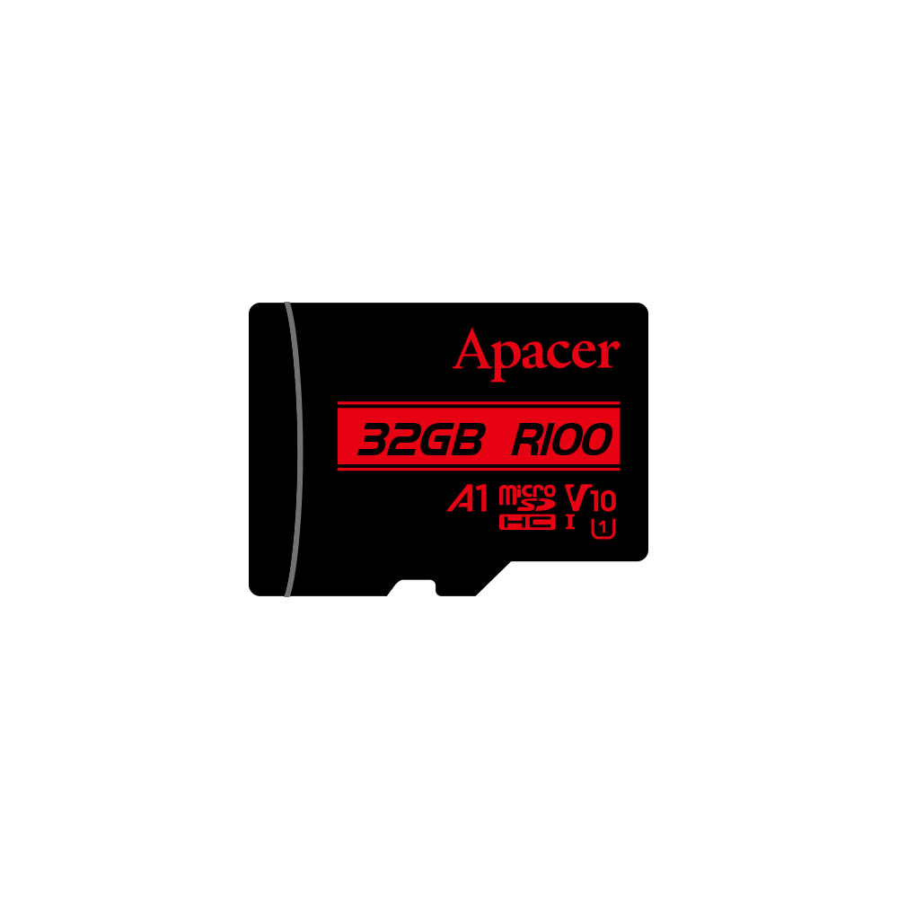 کارت حافظه microSDHC اپیسر مدل R100 کلاس 10 استاندارد UHS-I U1 سرعت 100MBps ظرفیت 32 گیگابایت