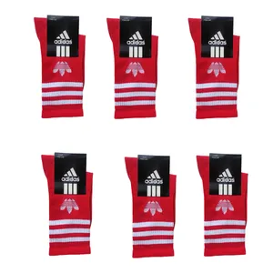 جوراب ورزشی ضدباکتری ساق بلند زنانه مدل اسپرت مجموعه 6 عددی