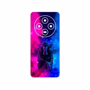 MAHOOT Smoke Rainbow Digital Art 2 Cover Sticker for Xiaomi Poco C75