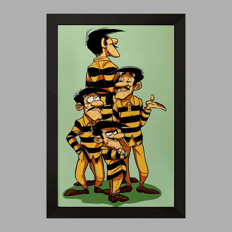 تابلو خندالو مدل لوک خوش شانس کد 29331