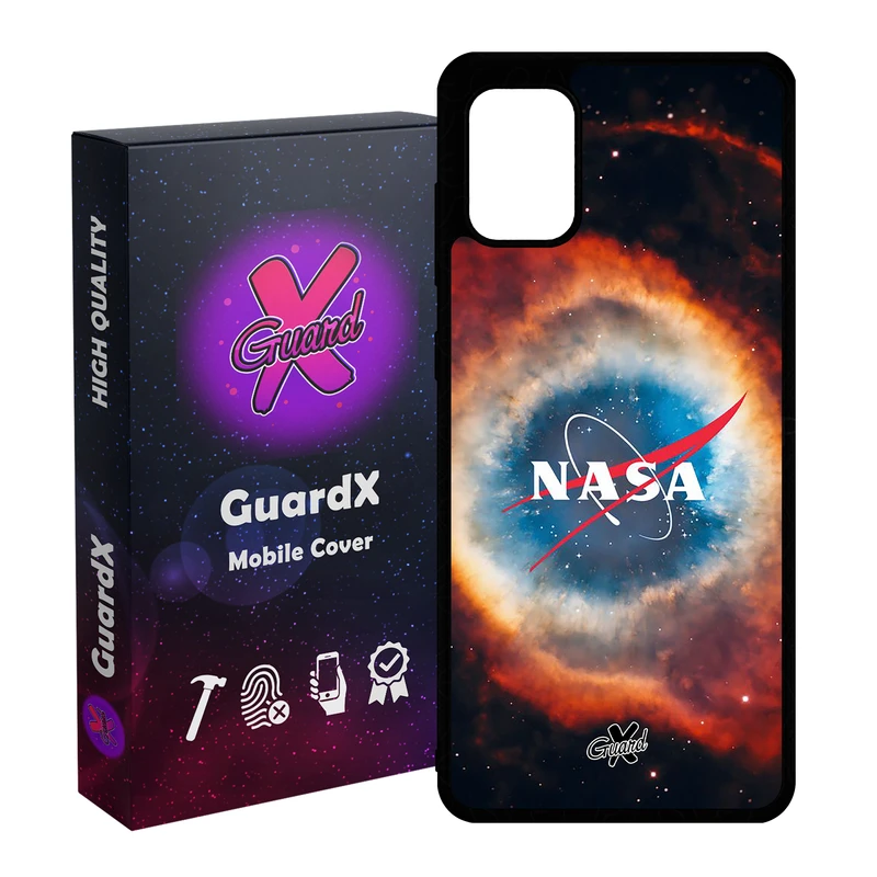 کاور گارد ایکس طرح Nasa مدل Glass10234 مناسب برای گوشی موبایل سامسونگ Galaxy A31
