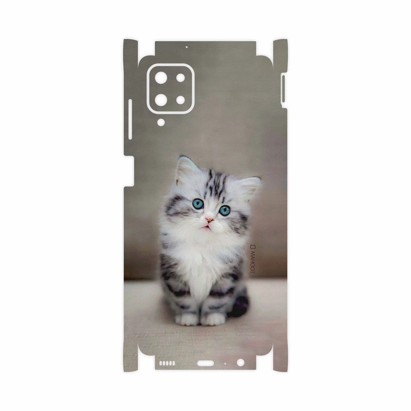 برچسب پوششی ماهوت مدل Cat-2-FullSkin مناسب برای گوشی موبایل سامسونگ Galaxy A12 Nacho
