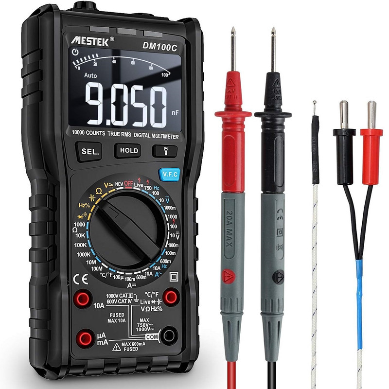 مولتی متر دیجیتال مستک مدل DM100C