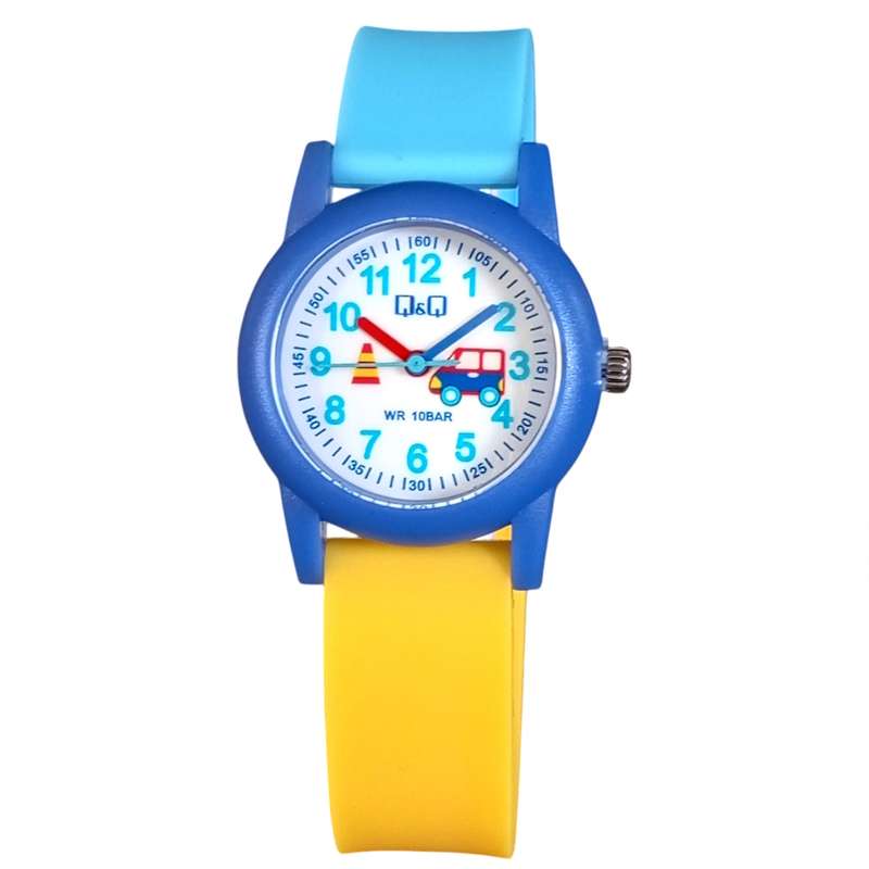 ساعت مچی عقربه ای بچگانه کیو اند کیو مدل VP34J062Y-25
