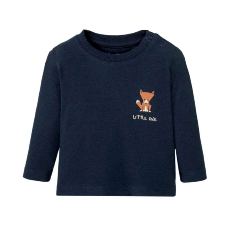 تی شرت آستین بلند نوزادی لوپیلو مدل روباهی