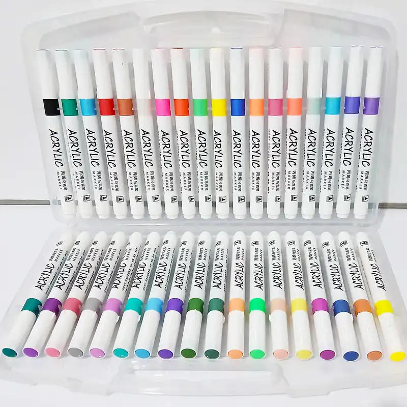 ماژیک چند منظوره مدل اکریلیک کد GA109 مجموعه 36 عددی