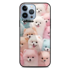 AKAM AMC-WA13PROMAX-DOGS-16 Cover For Apple iPhone 13 Pro Max
