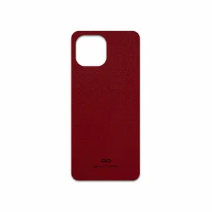 MAHOOT Red-Leather Cover Sticker for Xiaomi 11 Lite 5G NE