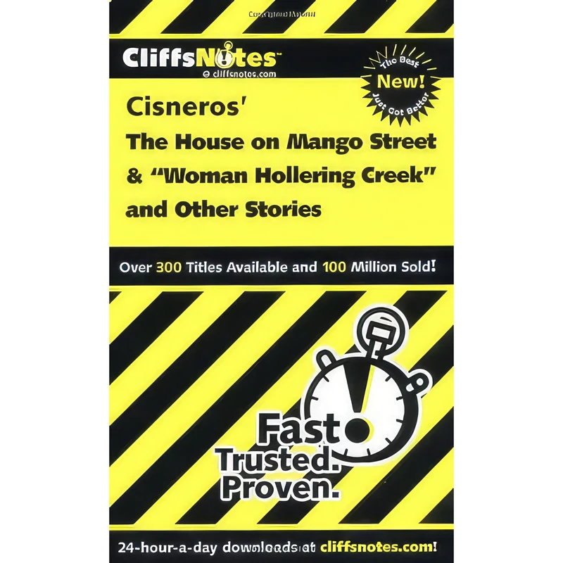 کتاب CliffsNotes on Cisnero's The House on Mango Street  Woman Hollering Creek and Other Stories  اثر Mary Patterson Thornburg انتشارات Cliffs Notes